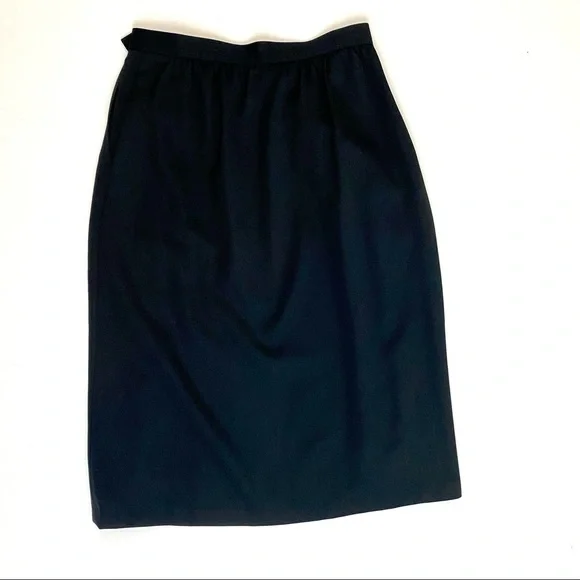 🤍 2026 Summer Fashion 🤍 Vintage Sophisticated Editions 100% Wool NWOT Skirt - Picture 1 of 7